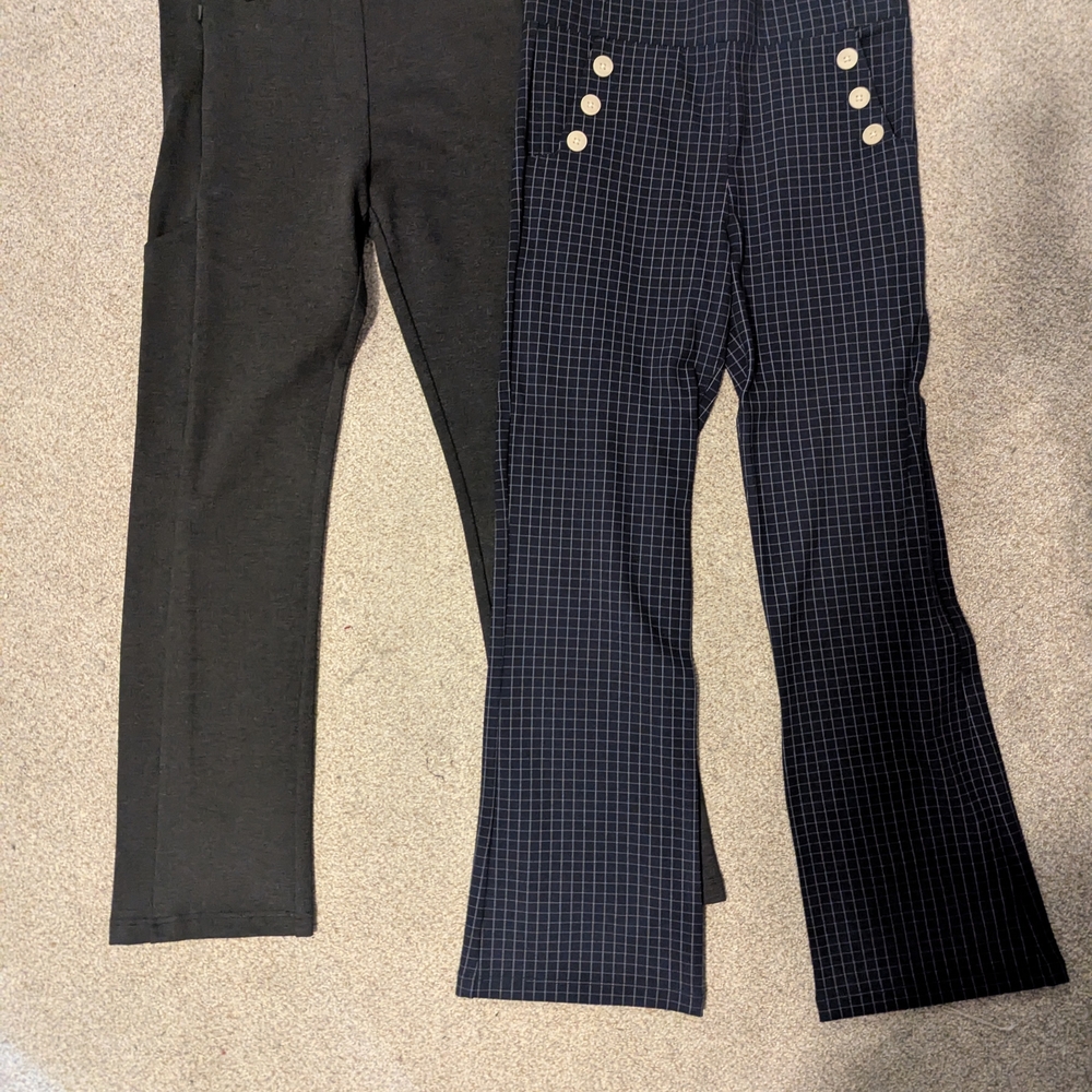 Two Pairs Betabrand Women's Pants, Medium Petite